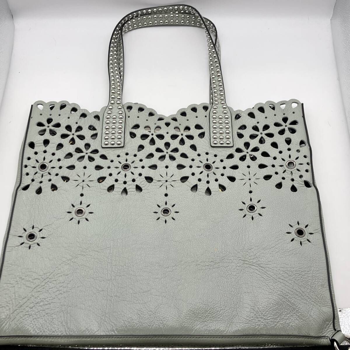 MARC JACOBS LASER CUT WINGMAN TOTE マークジェイコブス レーザー カット エンベリッシュド トート バッグ