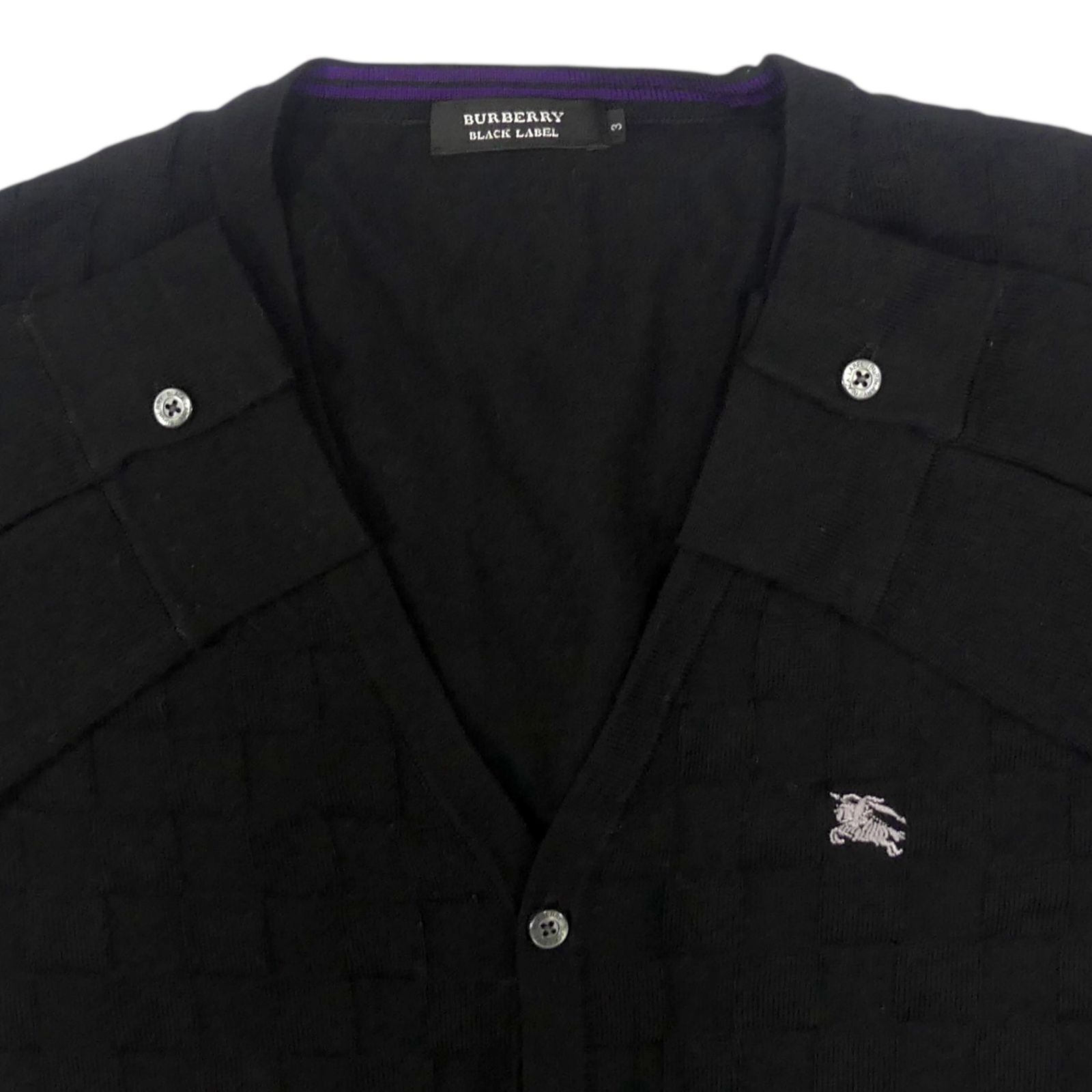 BURBERRY BLACK LABEL バーバリーブラックレーベル 廃盤 カーディガン