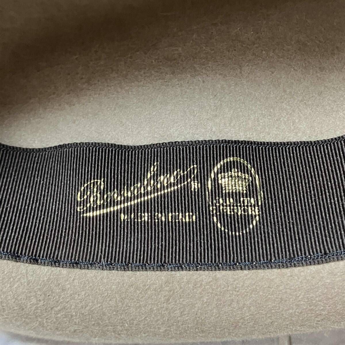  Borsalino ボルサリーノ ハット カーキ その他 帽子