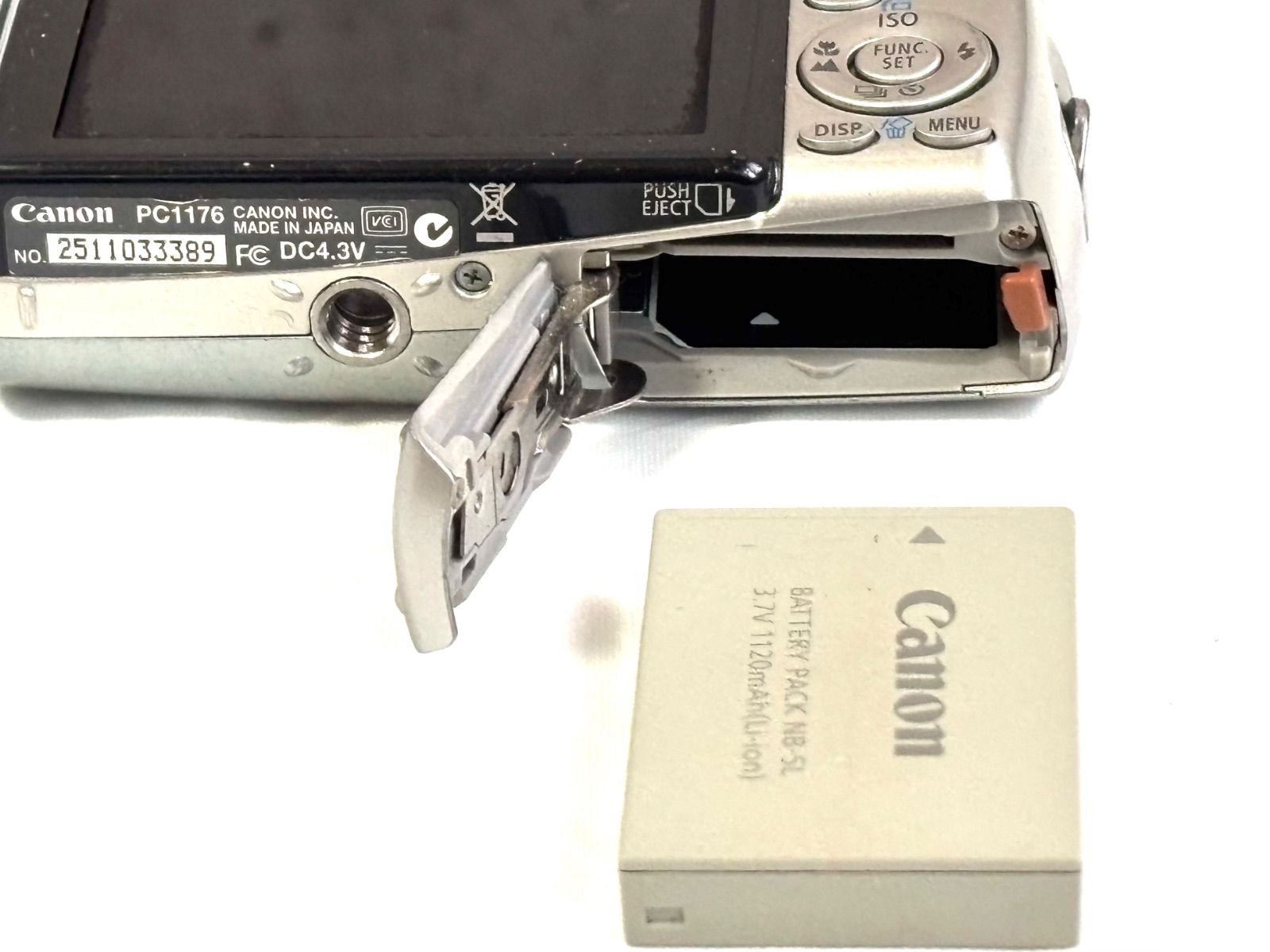 Canon PC1176 キヤノン IXY DIGITAL 800 IS デジタルカメラ 現状品