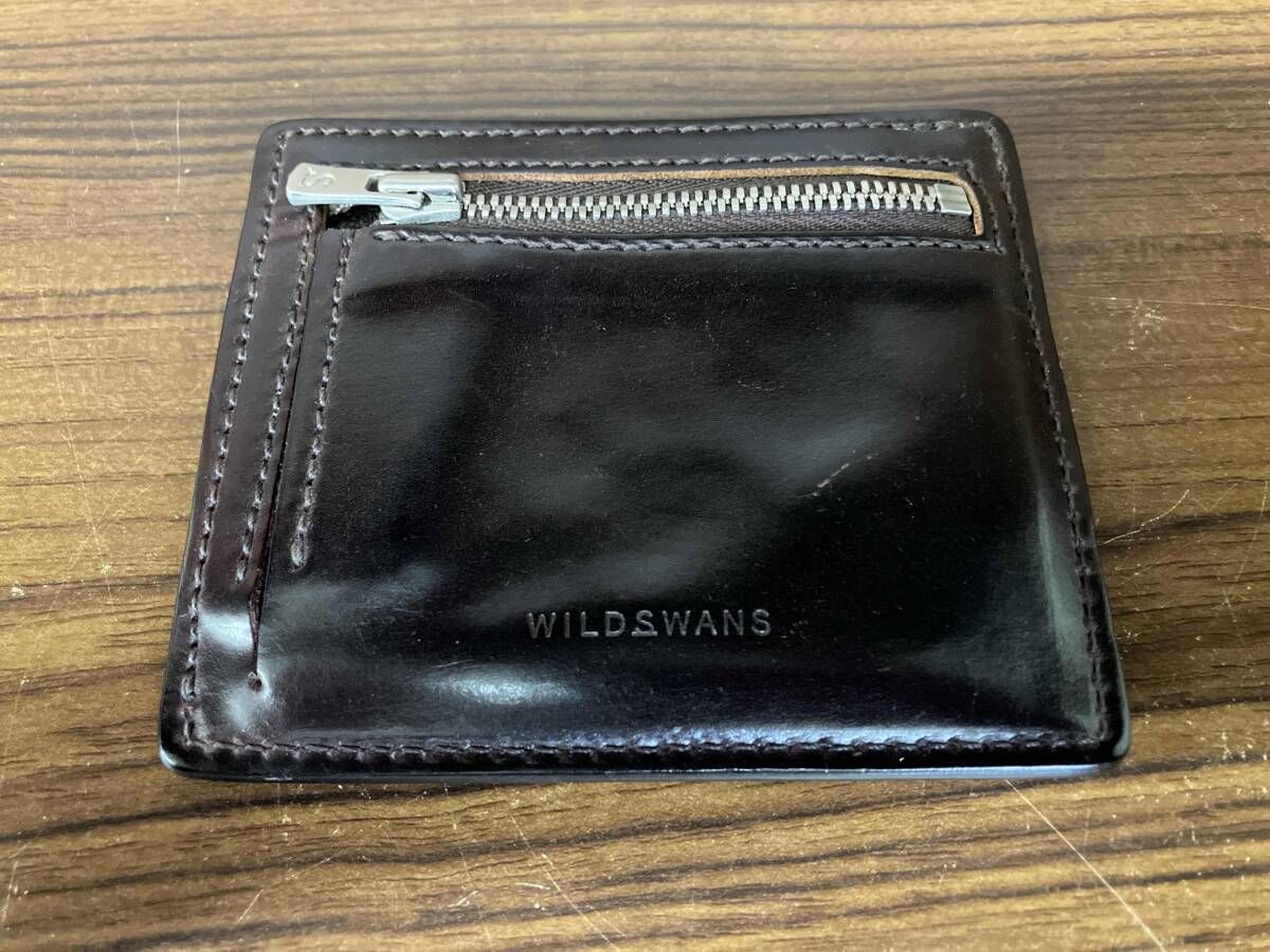ブラウン WILD SWANS カードケース