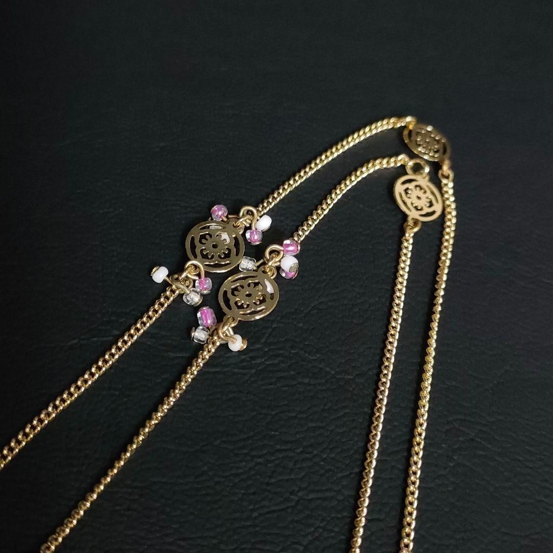 670‐42 希少 美品 AGATHA アガタ ロングネックレス ブレスレット