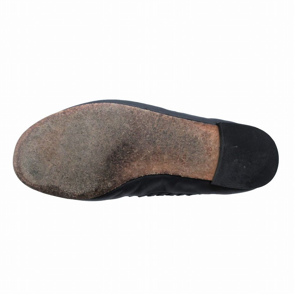 ほぼ新品！！レペット Repetto バレエシューズ フラット パンプス 38 Repetto レペット レザー 編み込み バレエシューズ フラットシューズ