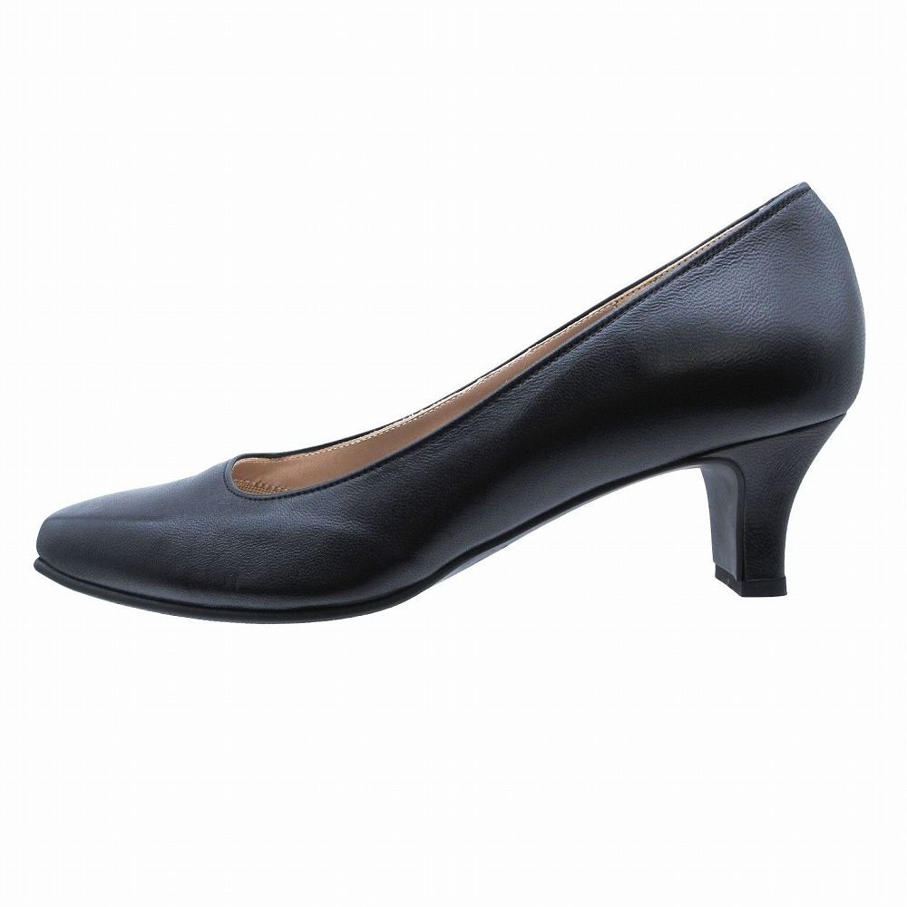 銀座かねまつ AQUA BELL アクアベル スクエアトゥ パンプス シューズ