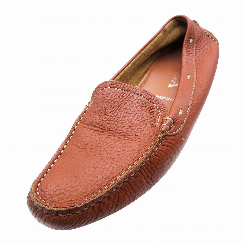 PRADA プラダ モカシン レザー ローファー ドライビングシューズ