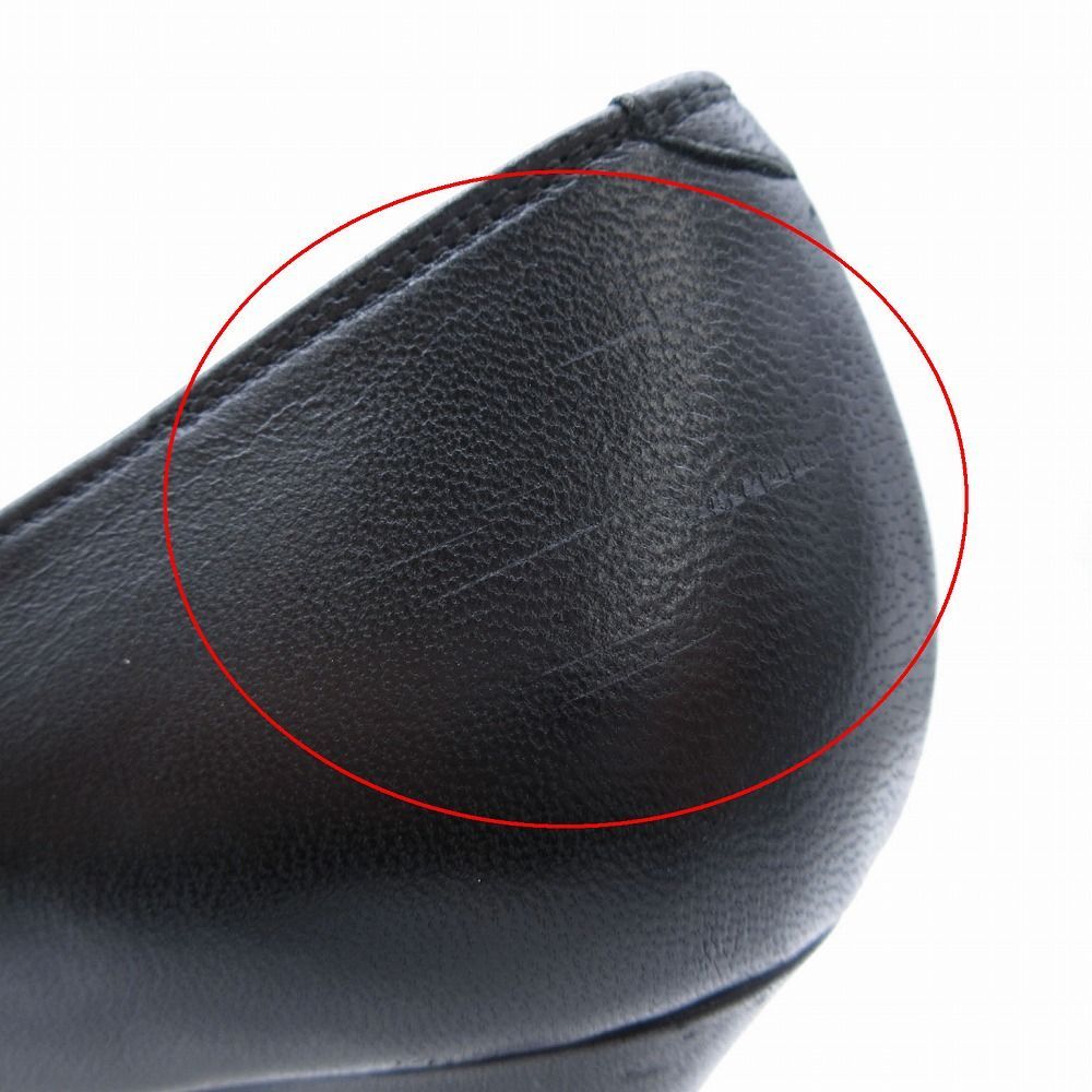 銀座かねまつ AQUA BELL アクアベル スクエアトゥ パンプス シューズ