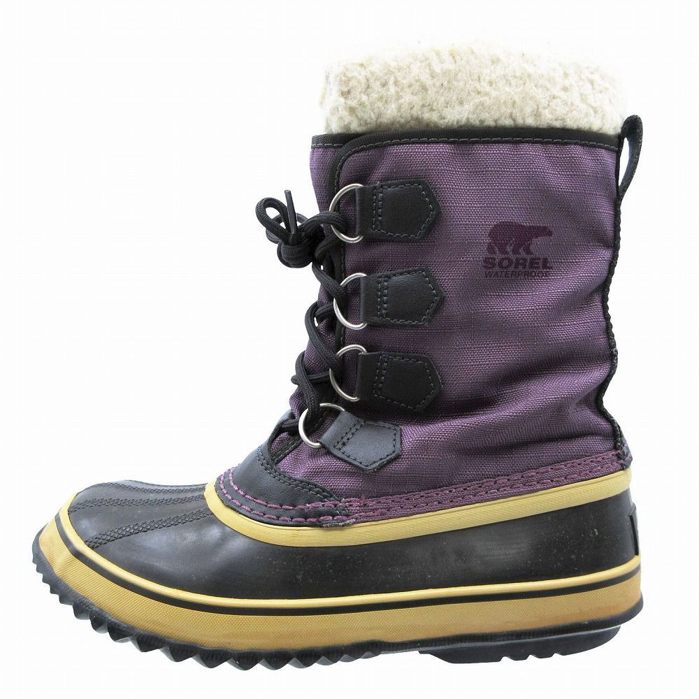 ソレル SOREL スノーブーツ WINTER ウィンターカーニバル NL 1495-518 サイズ24 cm パープル レディース