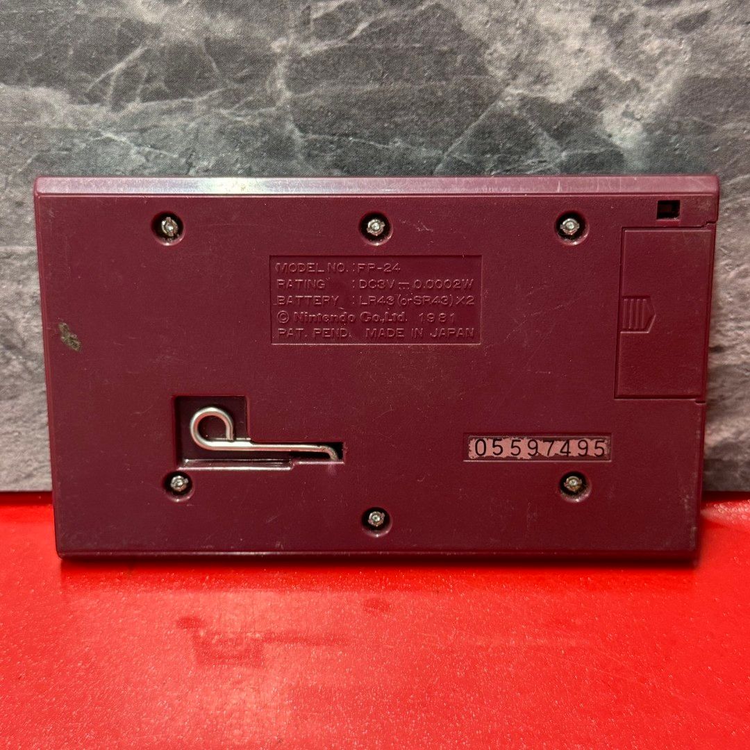 □【動作可】CHEF シェフ ワイドスクリーン ゲームウォッチ - メルカリ