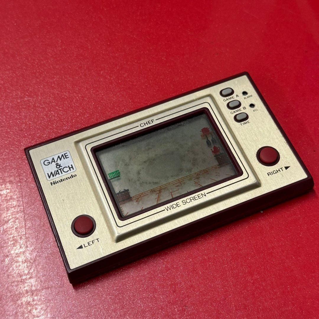 □【動作可】CHEF シェフ ワイドスクリーン ゲームウォッチ - メルカリ