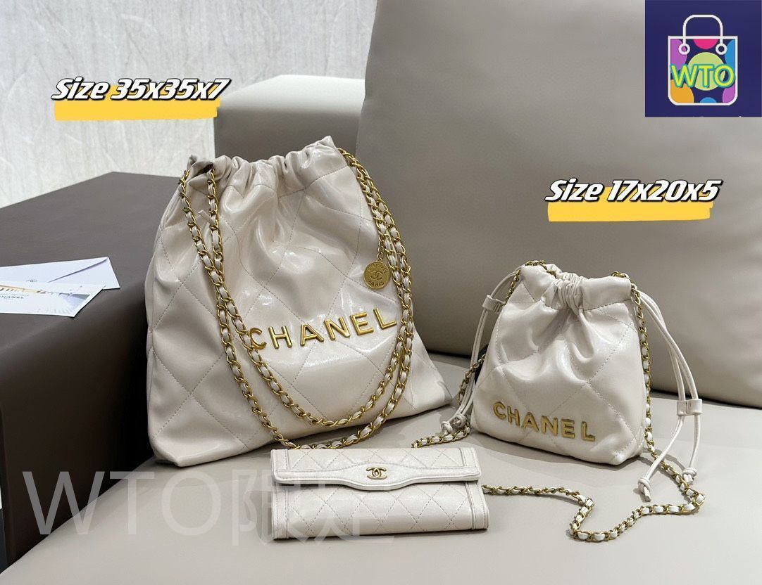 激レア CHANEL シャネル ショルダーバッグ ハンドバッグ 財布 3点