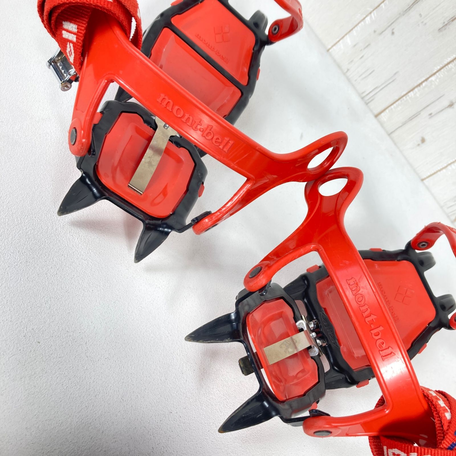 OneSize レッド系 Montbell モンベル カジタックス LXT-12アイゼン ウィンターギア クランポン アイゼン z