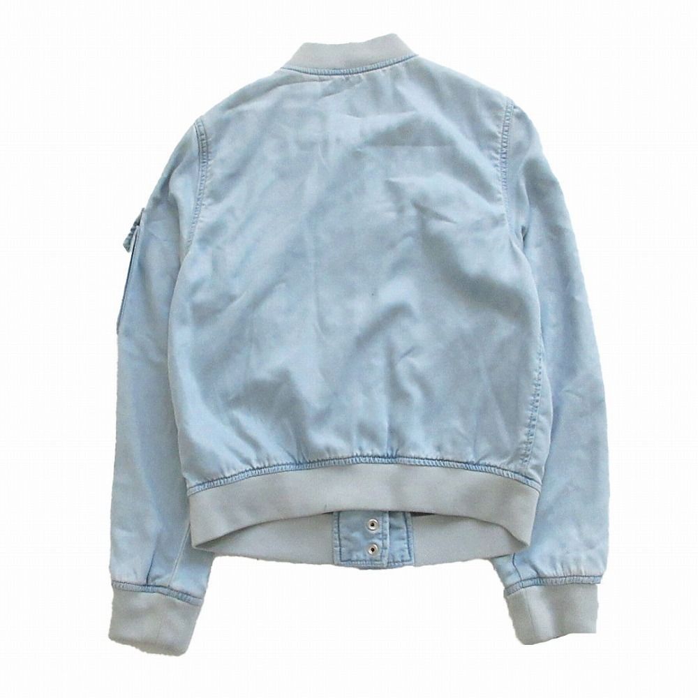 DIESEL ディーゼル デニム MA-1 ジャケット ブルゾン アウター ライト