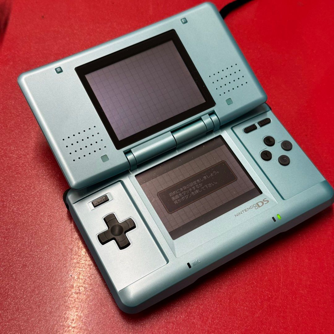 □任天堂 DS 本体 ターコイズブルー ニンテンドーDSハード 【動作可