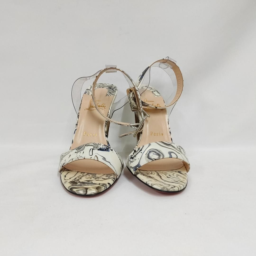 新品！未使用！ルブタン  ウェッジサンダル 新品 未使用 クリスチャンルブタン レヴィタロ ウェッジサンダル