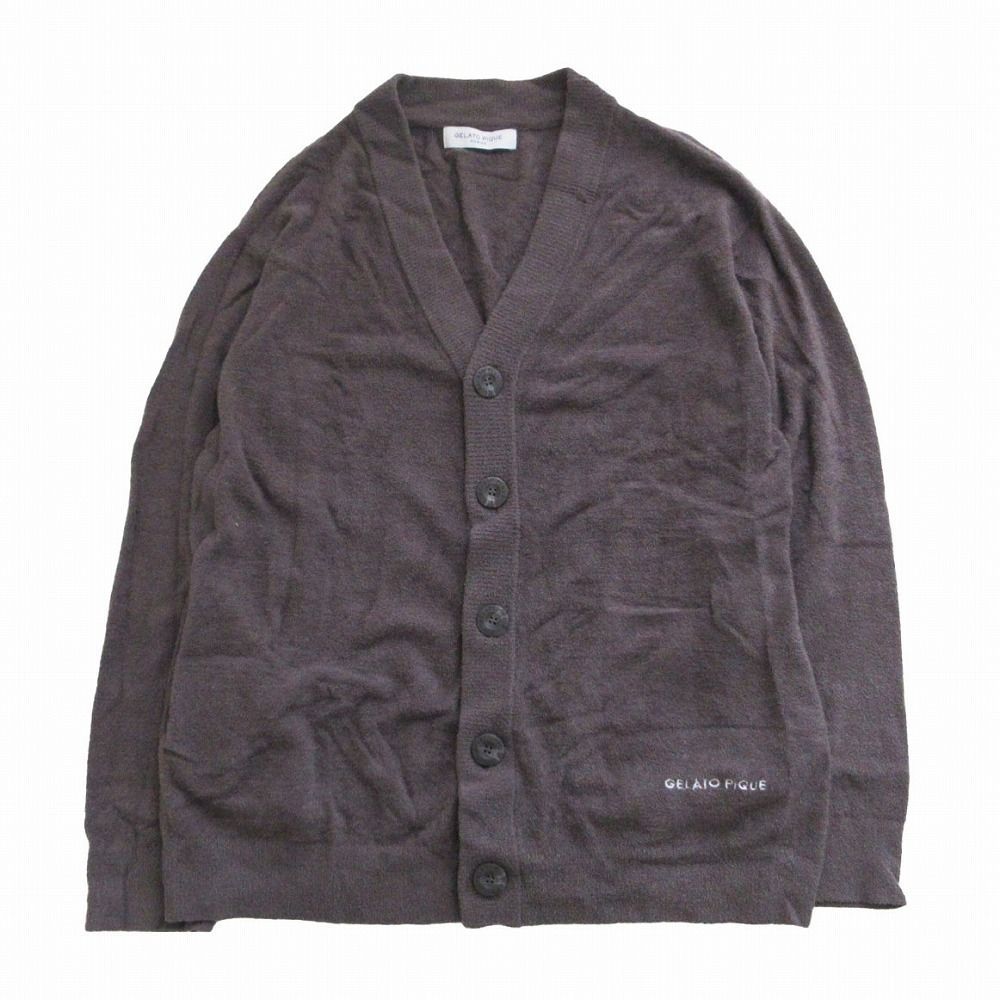 gelato pique ジェラート ピケオム スムーズィーliteカーディガン ハーフパンツ 上下セット M メンズ