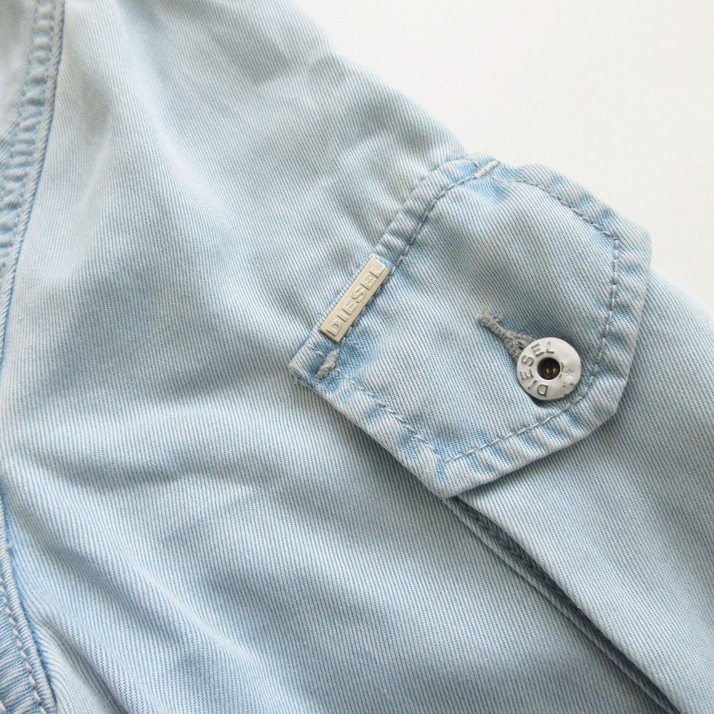 DIESEL ディーゼル デニム MA-1 ジャケット ブルゾン アウター ライト