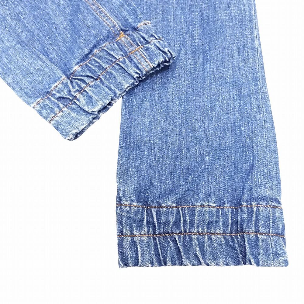 Chloe クロエ デニム パンツ ローライズ ジョガーパンツ ロゴ パッチ
