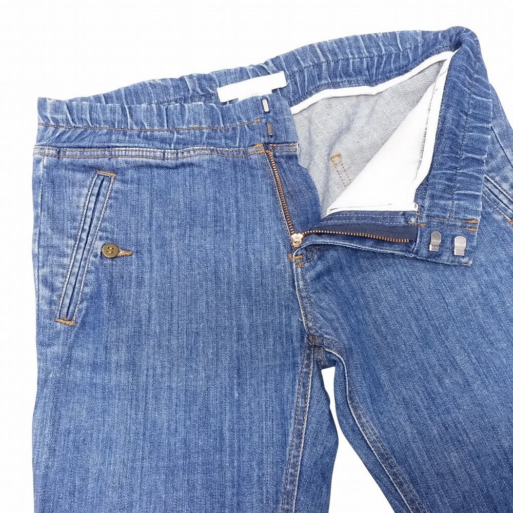 Chloe クロエ デニム パンツ ローライズ ジョガーパンツ ロゴ パッチ