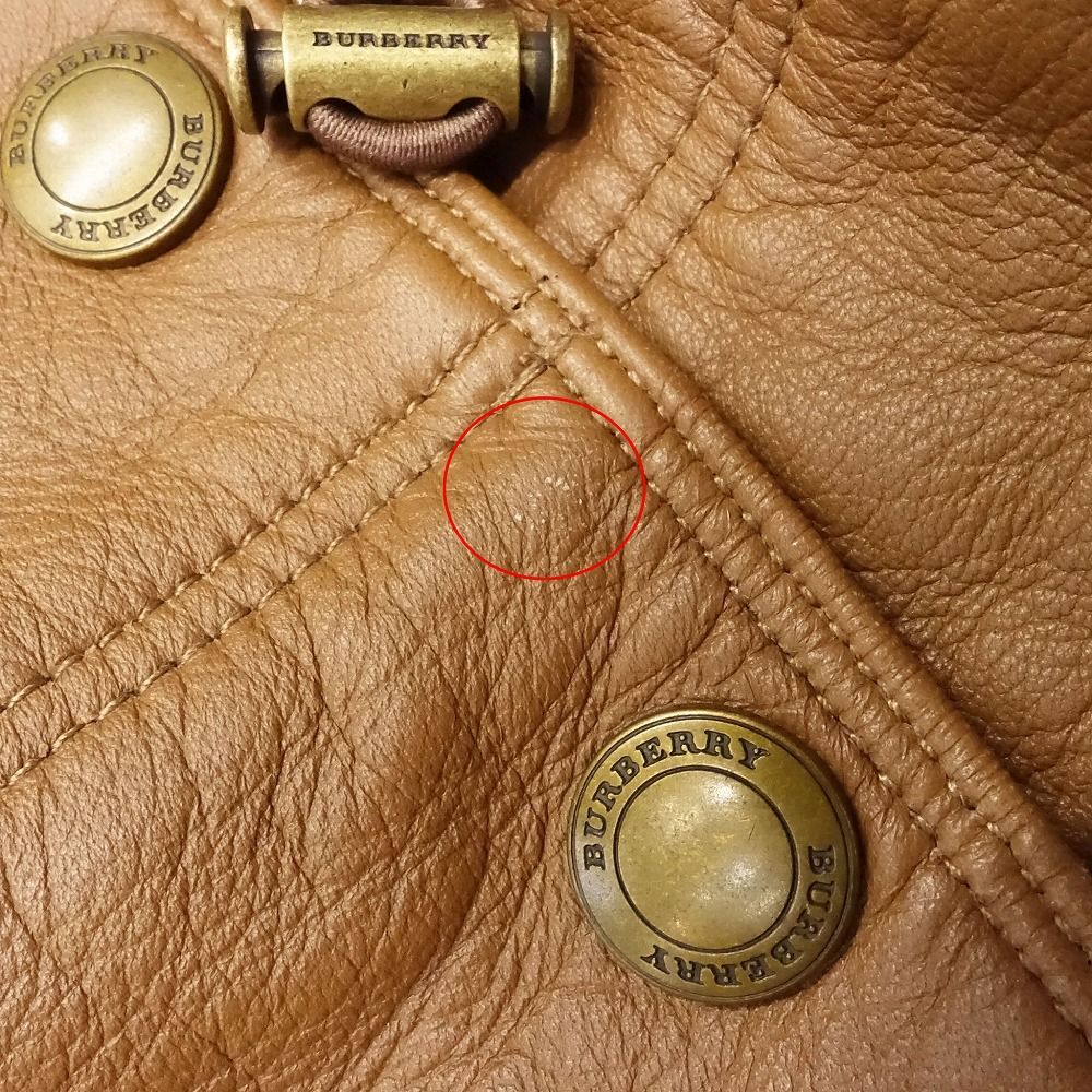 BURBERRY LONDON バーバリー ラムレザー ジャケット ライダース 裏地 BURBERRY LONDON バーバリー ラムレザー ジャケット ライダース 裏地