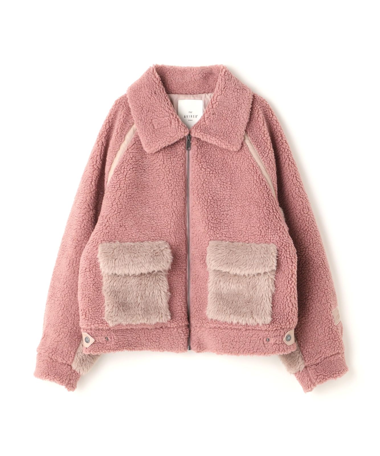 ボアアウター アヴィレックス] WEB&DEPOT Exclusive BOA×SHAGGY OUTER ボア×シャギー