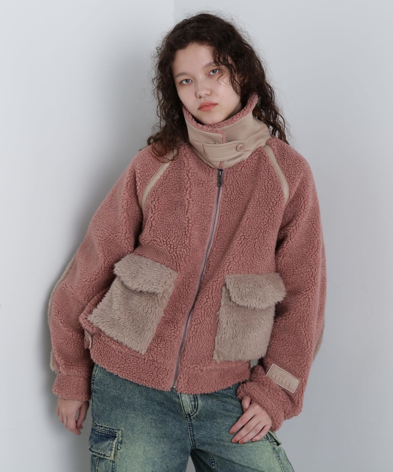 アヴィレックス] WEB&DEPOT Exclusive BOA×SHAGGY OUTER ボア×シャギー