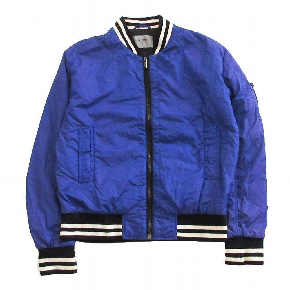 LES HOMMES レゾム ナイロンジャケット 中綿 ブルゾン アウター UVE07