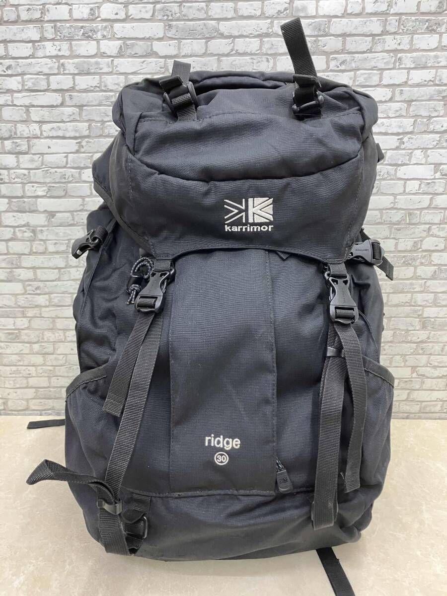 Karrimor カリマー ridge 30 リッジ ザック バックパック リュックサック メンズ鞄 ブラック