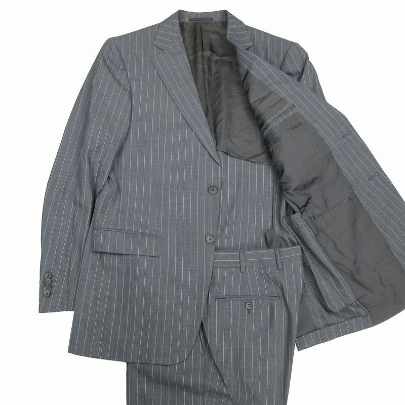 Ermenegildo Zegna エルメネジルドゼニア ストライプ柄 スーツ