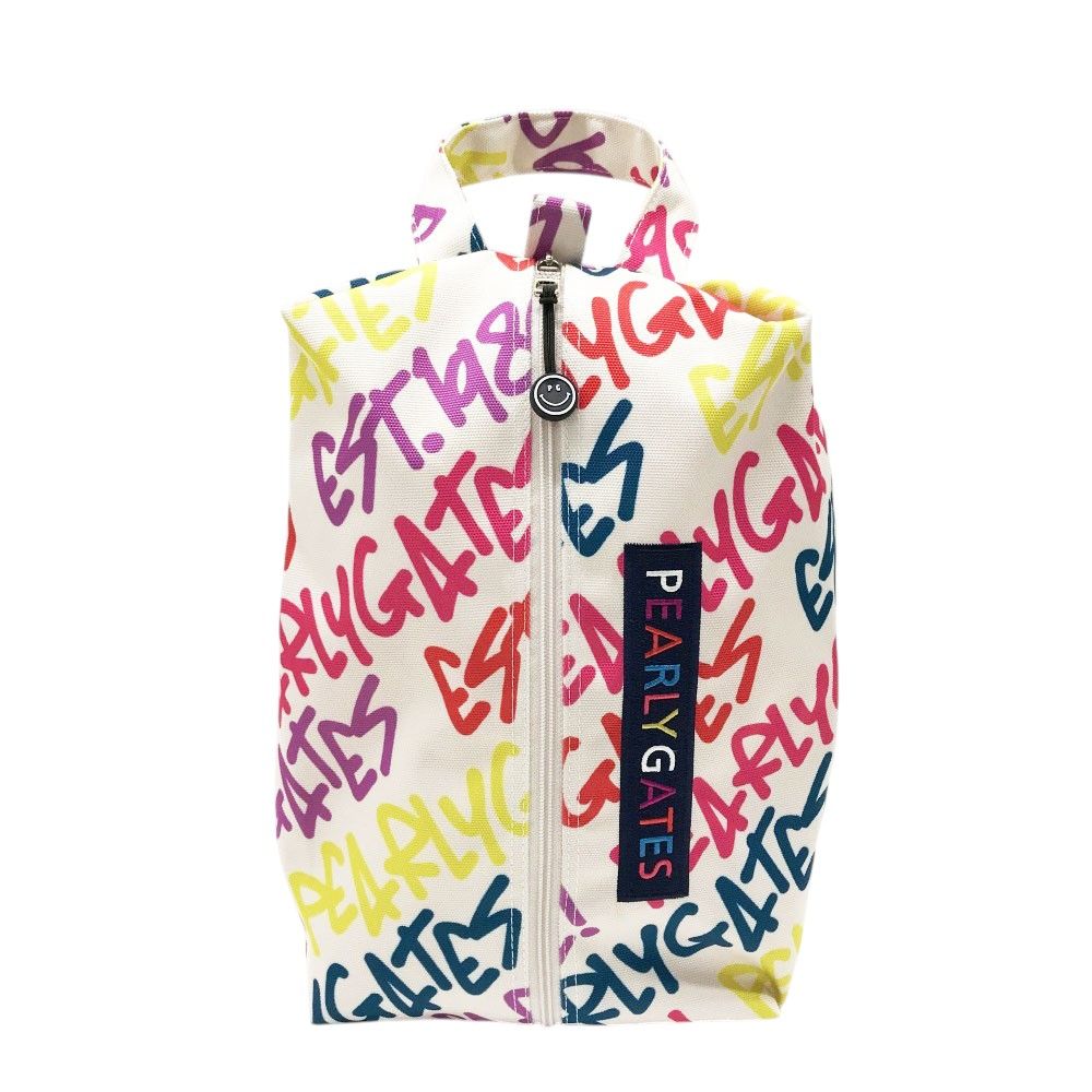 PEARLY GATES パーリーゲイツ シューズケース ニコちゃん 総柄