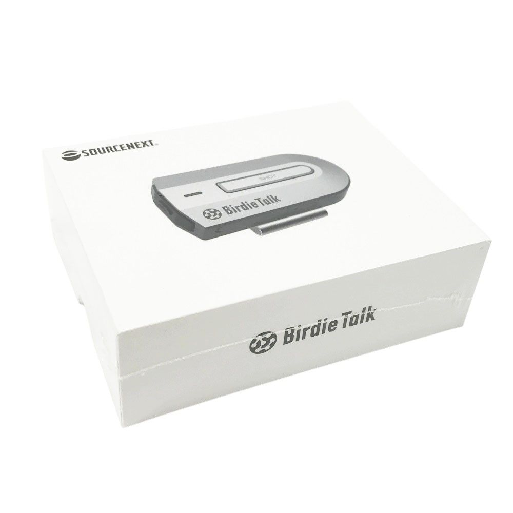 SOURCENEXT BIRDIE TALK GPSゴルフナビ シルバー系 [240101558980