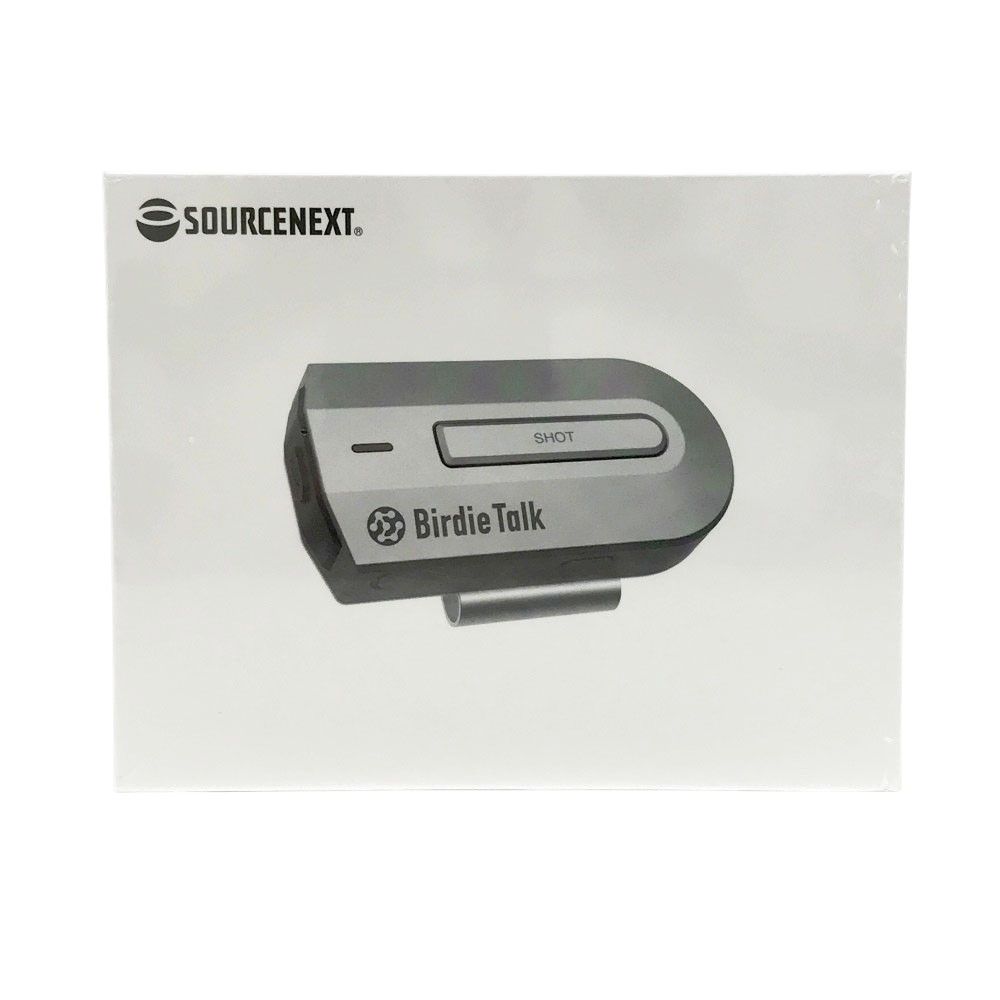 Birdie Talk GPSナビ シルバー SOURCENEXT BIRDIE TALK GPSゴルフナビ シルバー系 [240101558980
