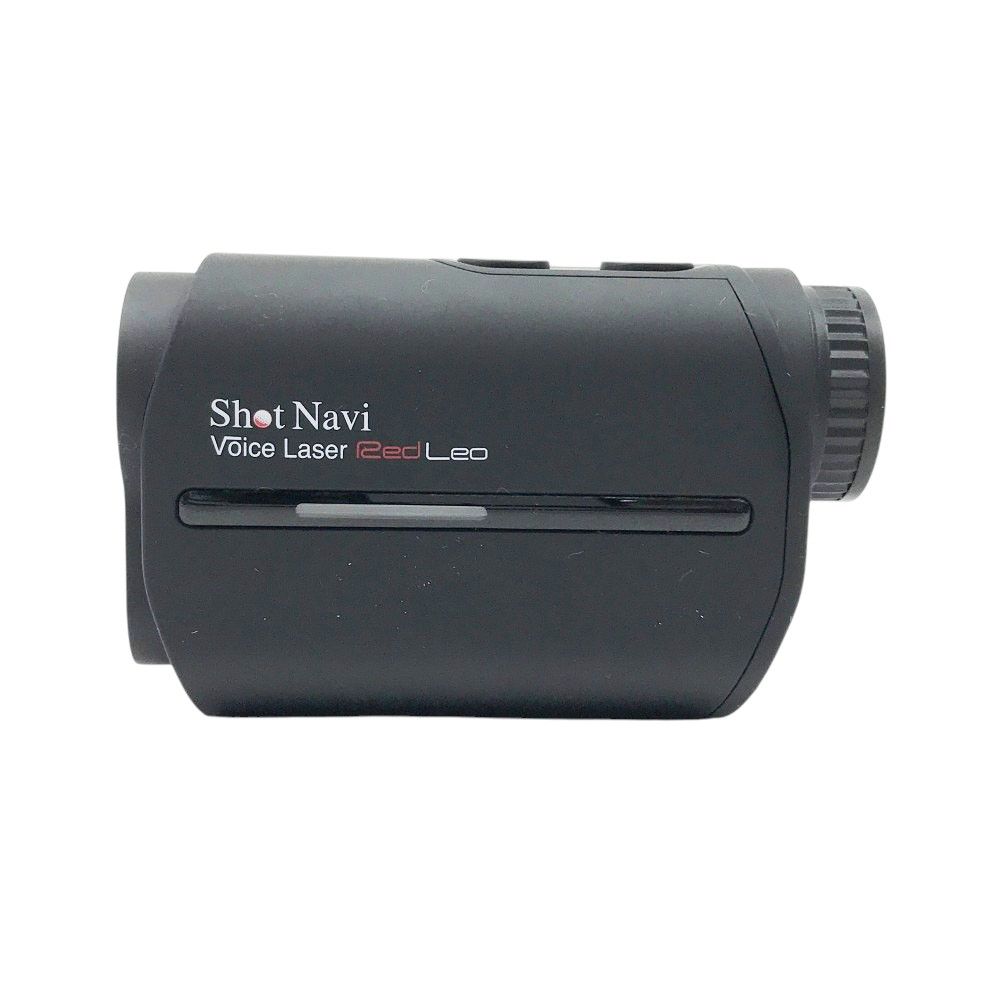 SHOT NAVI ショットナビ Voice Laser Red Leo レーザー距離計 スコープ ブラック系 ゴルフウェア ストスト