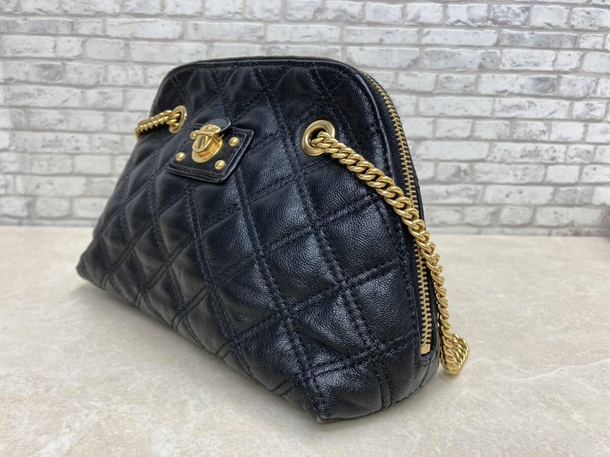 美品 MARC JACOBS 2way ショルダーバッグ 肩掛け チェーン レディース 