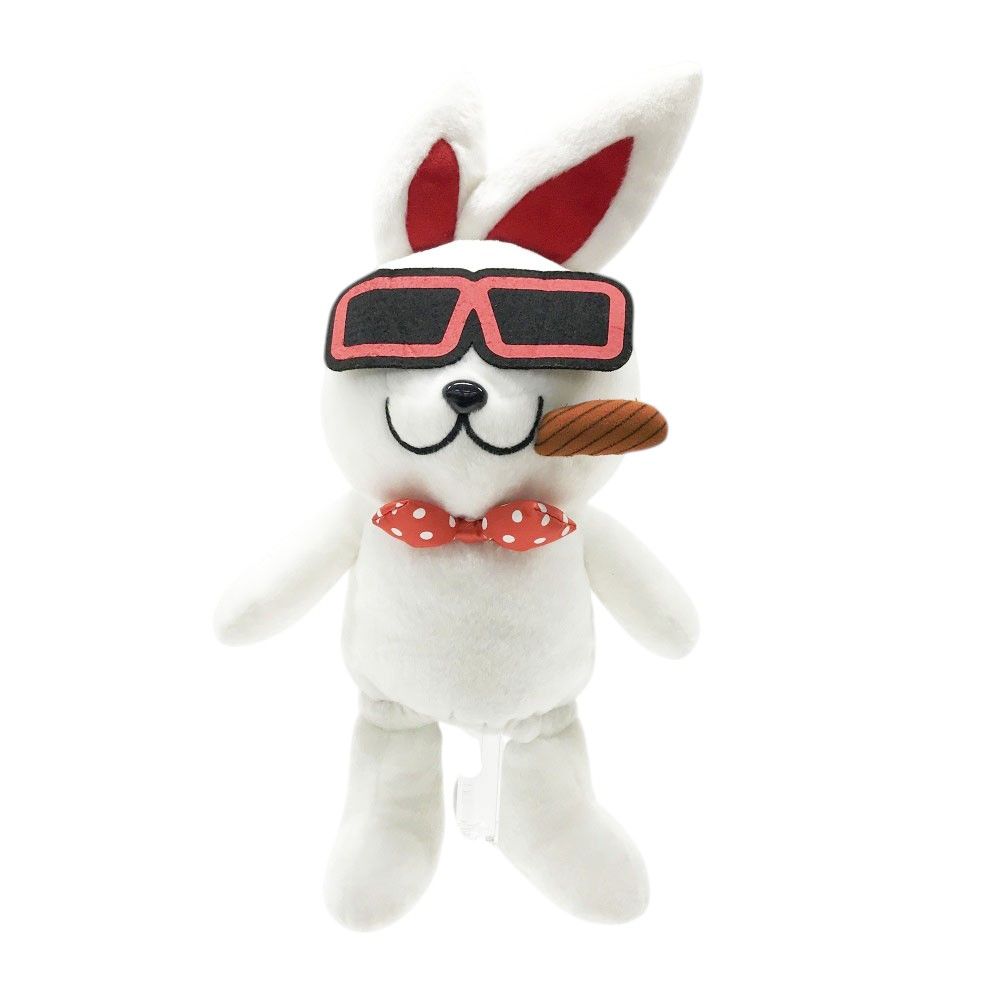 MASTER BUNNY EDITION マスターバニーエディション ヘッドカバー ちょい悪うさぎ ホワイト系 DR ゴルフウェア ストスト