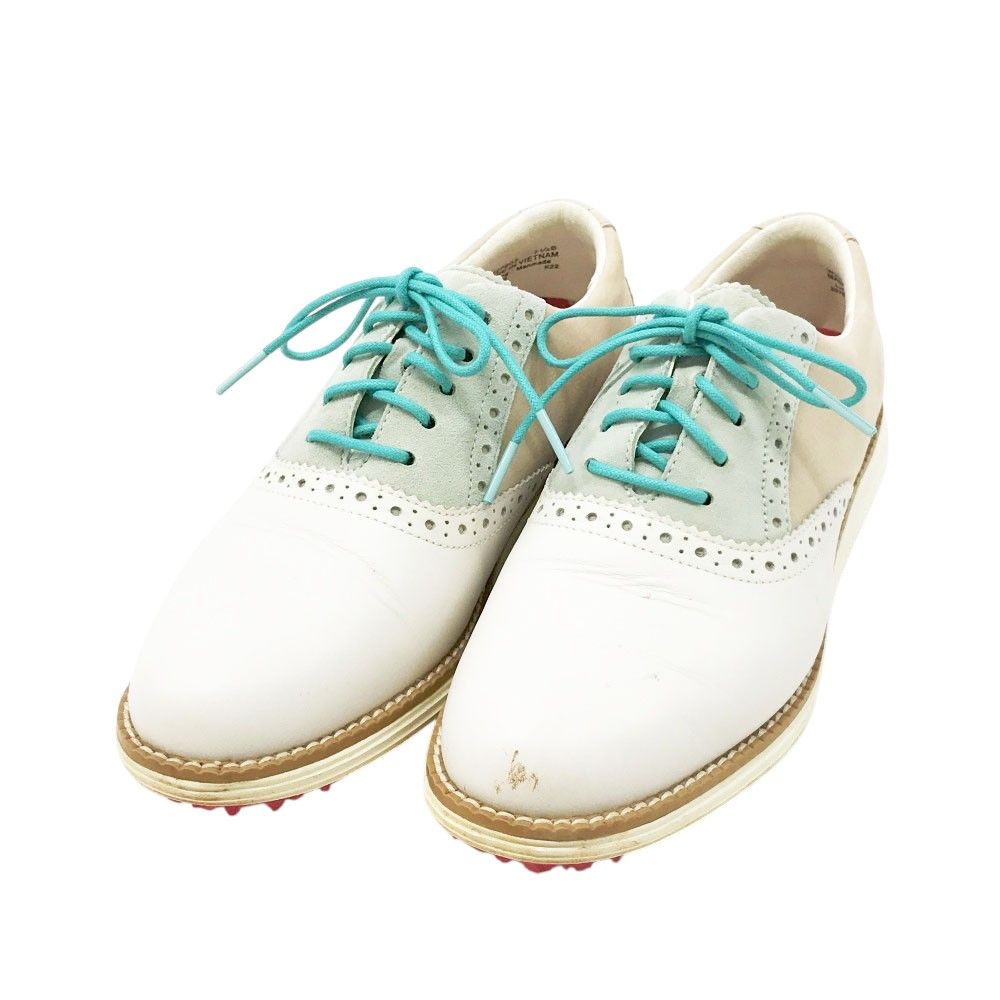 COLE HAAN GOLF コールハーンゴルフ W 27603 ゴルフシューズ ベージュ系 7 1 2 ゴルフウェア レディース ストスト