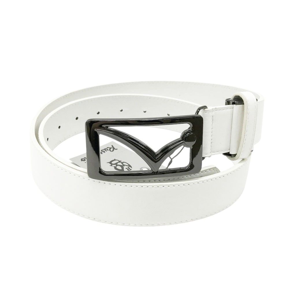 RUSSELUNO ラッセルノ バックルベルト 刺繍 ホワイト系 [240101572346