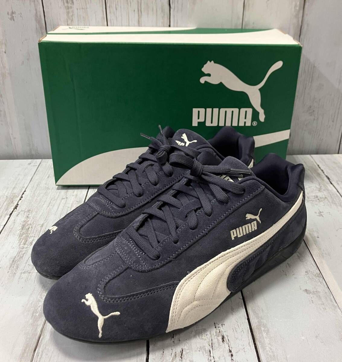 PUMA Speedcat OG 'New Navy/Warm White' スニーカー 28.5cm 398846-38