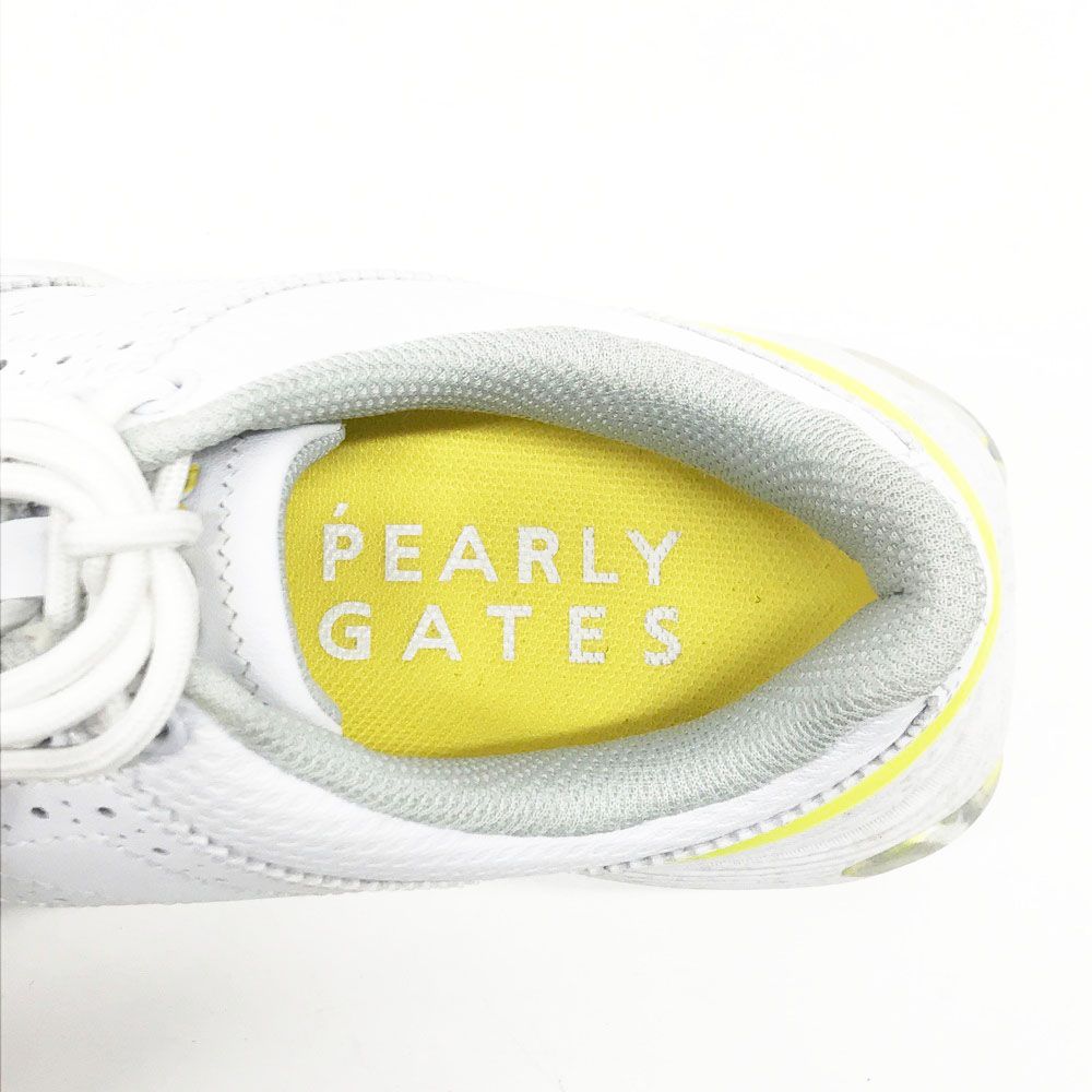 PEARLY GATES パーリーゲイツ スパイクレスゴルフシューズ ホワイト系
