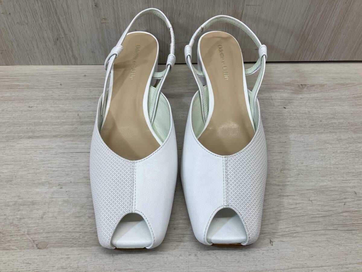 夏 Odette e Odile オデット エ オディール オープントゥパンプス