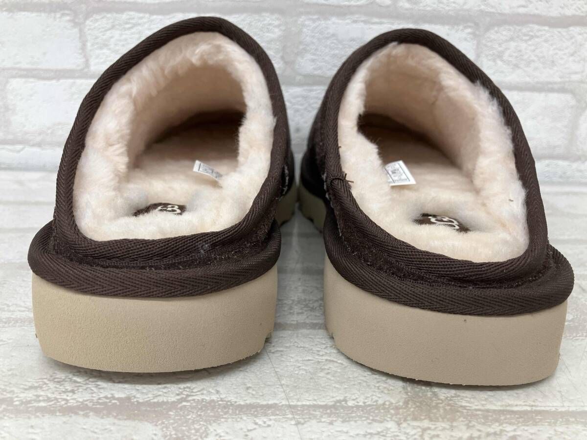  UGG 1153104 M CLASSIC SLIP ON SHAGGY SUEDE アグ スリッポン ブラウン メンズ 26 cm その他 靴