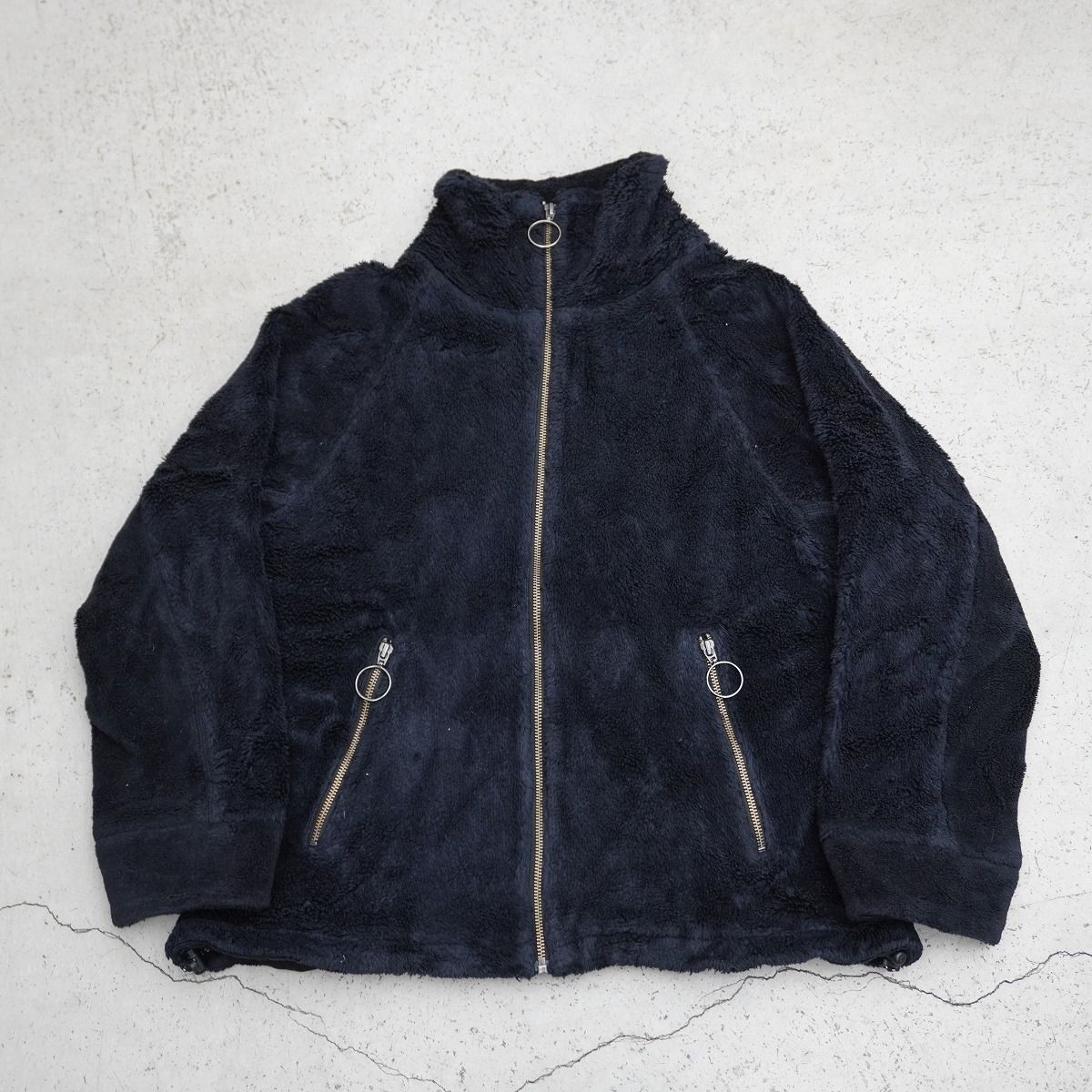 bukht ブフト STAND NECK BOA BLOUSON ORGANIC COTTON スタンド ネック 