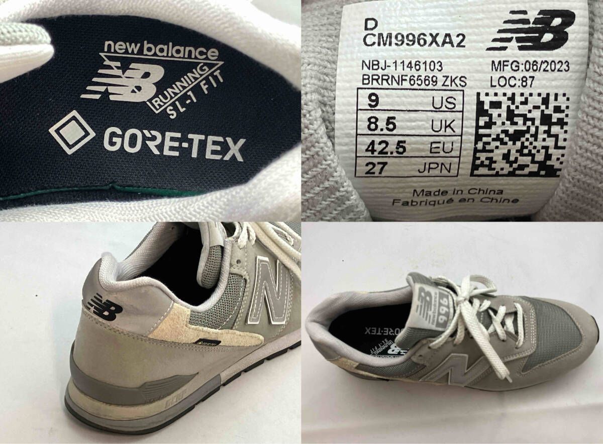 new balanceニューバランス CM996XA2 ランニングシューズ GORE-TEX 