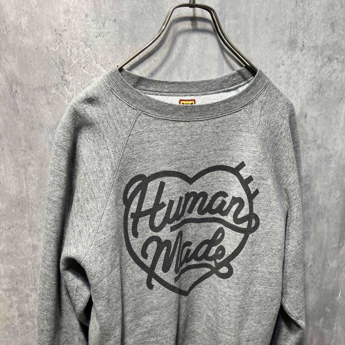 HUMAN MADE スウェット sweat ハートロゴスウェットシャツ heart logo