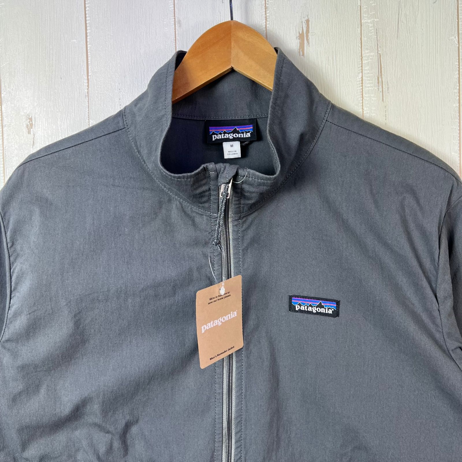 Men s M グレー系 2025 Patagonia パタゴニア ノマダー ジャケット Nomader Jacket FGE Forge Grey オーガニックコットン ウェア トップス アウター コットン z
