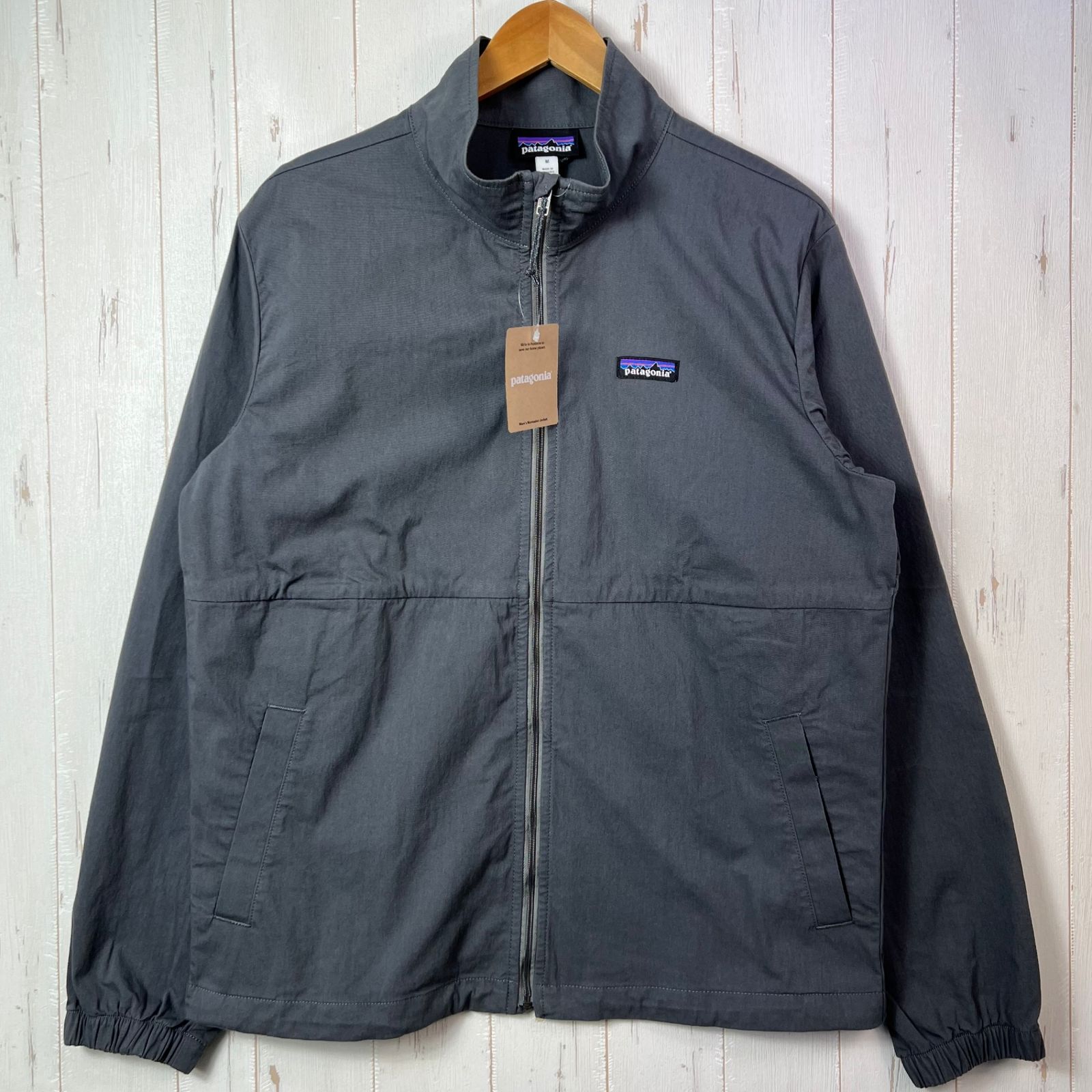 Men s M グレー系 2025 Patagonia パタゴニア ノマダー ジャケット Nomader Jacket FGE | Forge Grey オーガニックコットン ウェア トップス アウター コットン z