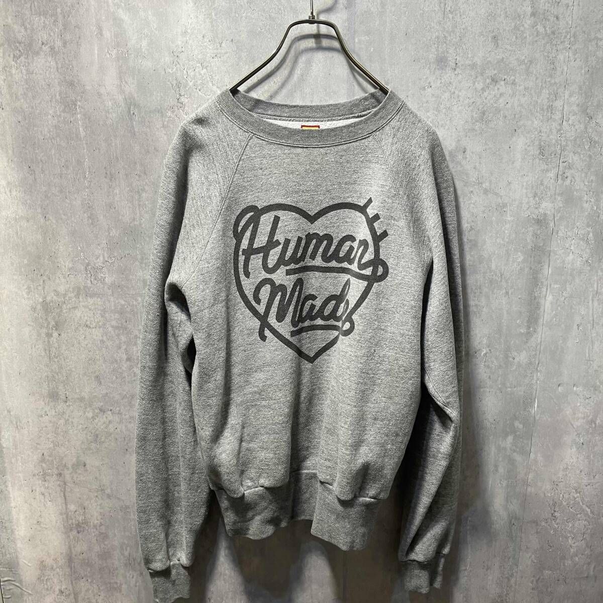 HUMAN MADE スウェット sweat ハートロゴスウェットシャツ heart logo