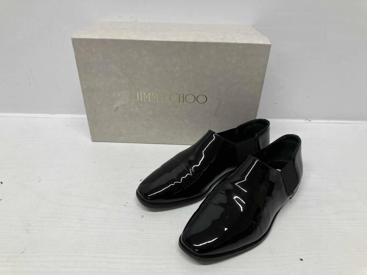 jimmy choo ジミーチュウ パンプス エナメル サイドゴア サイズ:36