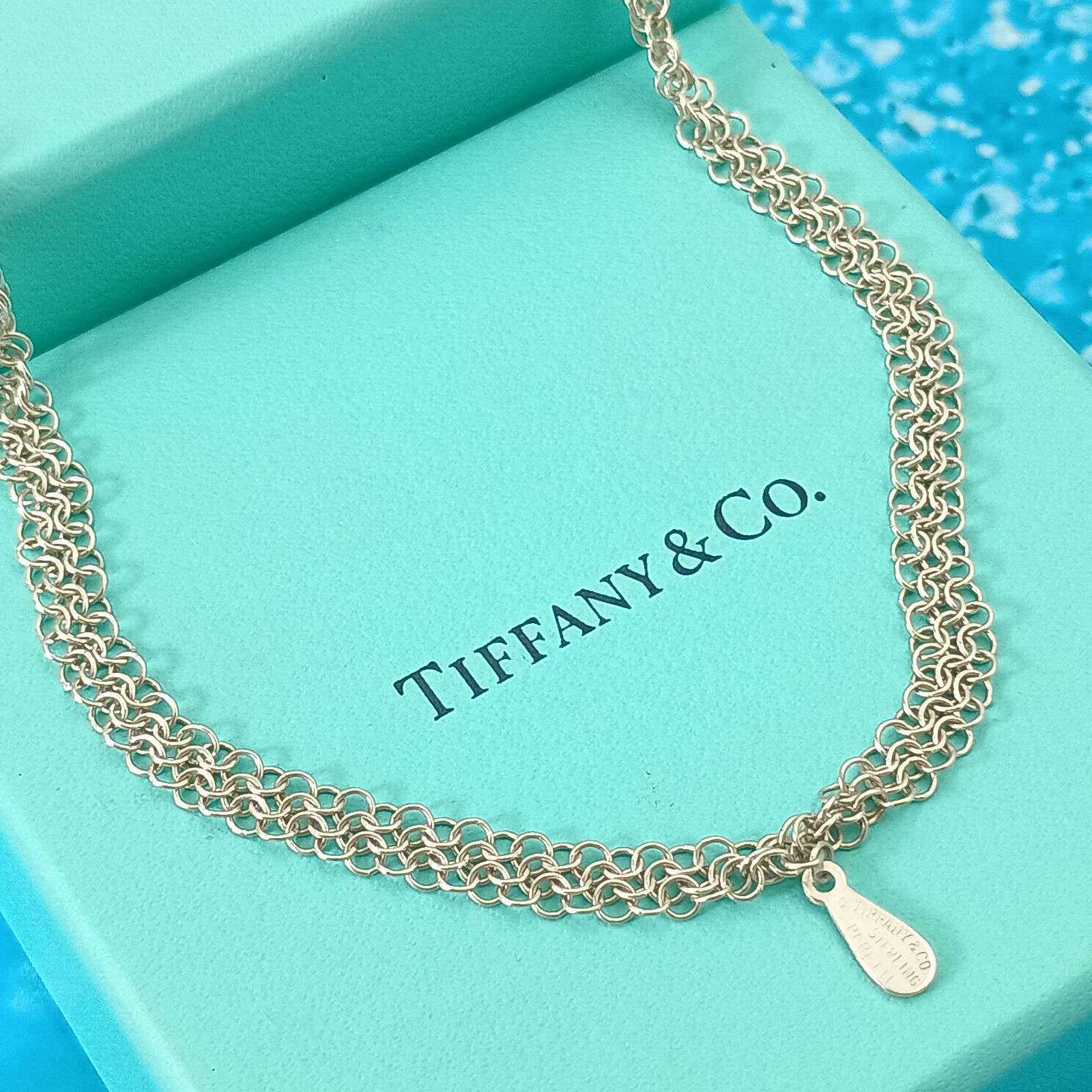 TIFFANY&Co. ティファニー メッシュ サマセット チェーン ロング