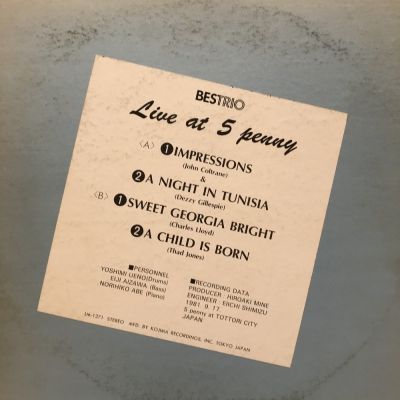 LIVE AT 5 PENNY 状態 B