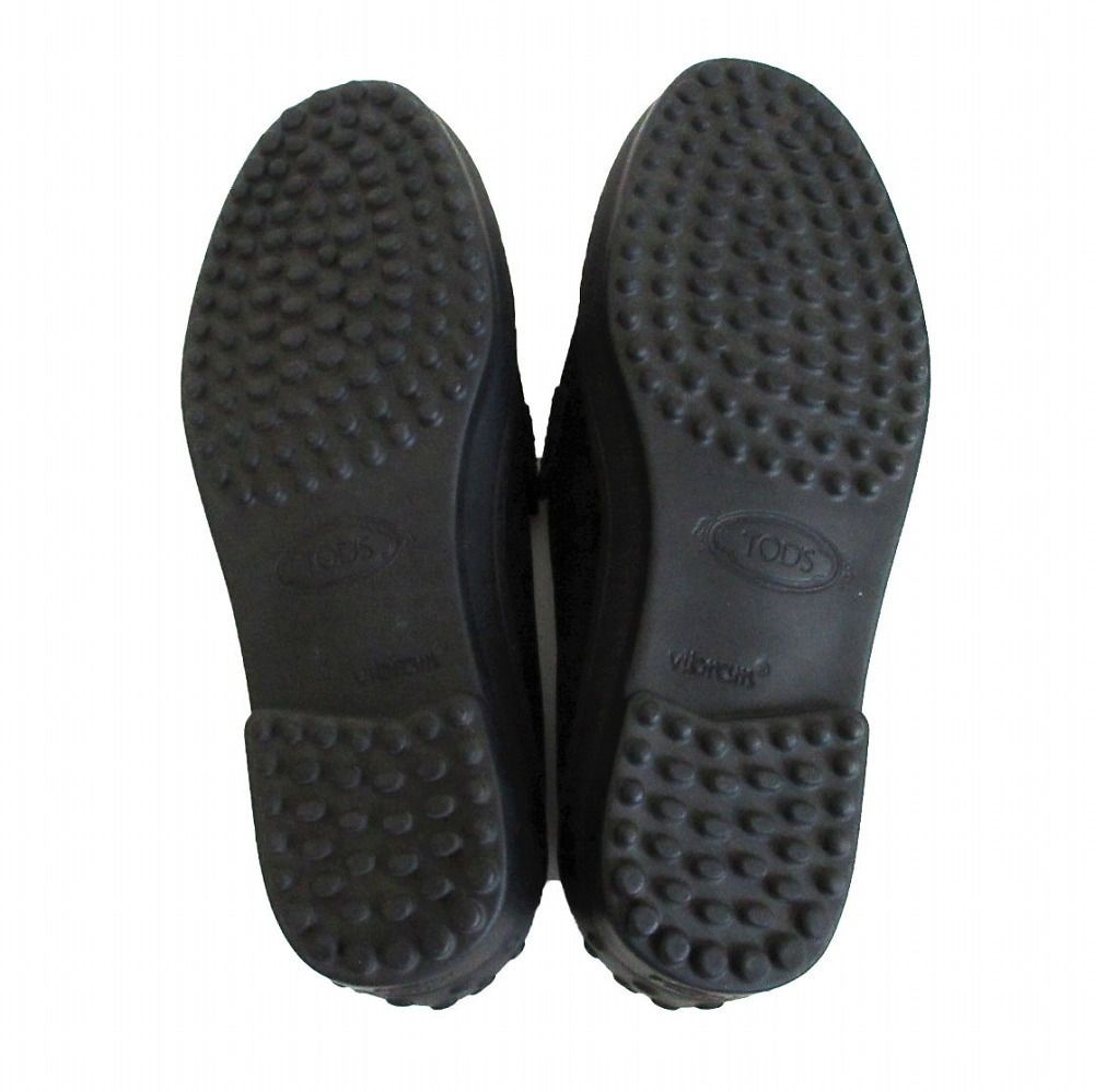 TODS トッズ スエード コインローファー ビブラムソール シューズ